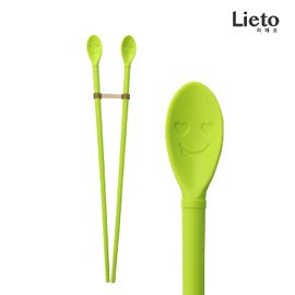 [Lieto_Baby] Lieto fried chopsticks_100% Silicon material_Made in KOERA